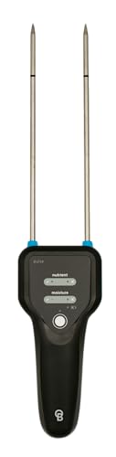 Bluelab Pulse Meter - Handheld Digital Soil Meter Measures Nutrients (TDS), Moisture & Temperature directly from the Root Zone - Grow Healthier Plants with Fast, Accurate Measurements