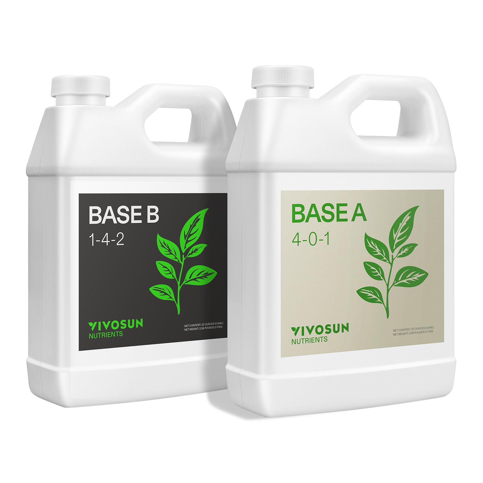 VIVOSUN Liquid Nutrients Base A & B Bundle, Grow Big Hydroponic Fertil — Side-by-side comparison of top picks in this category