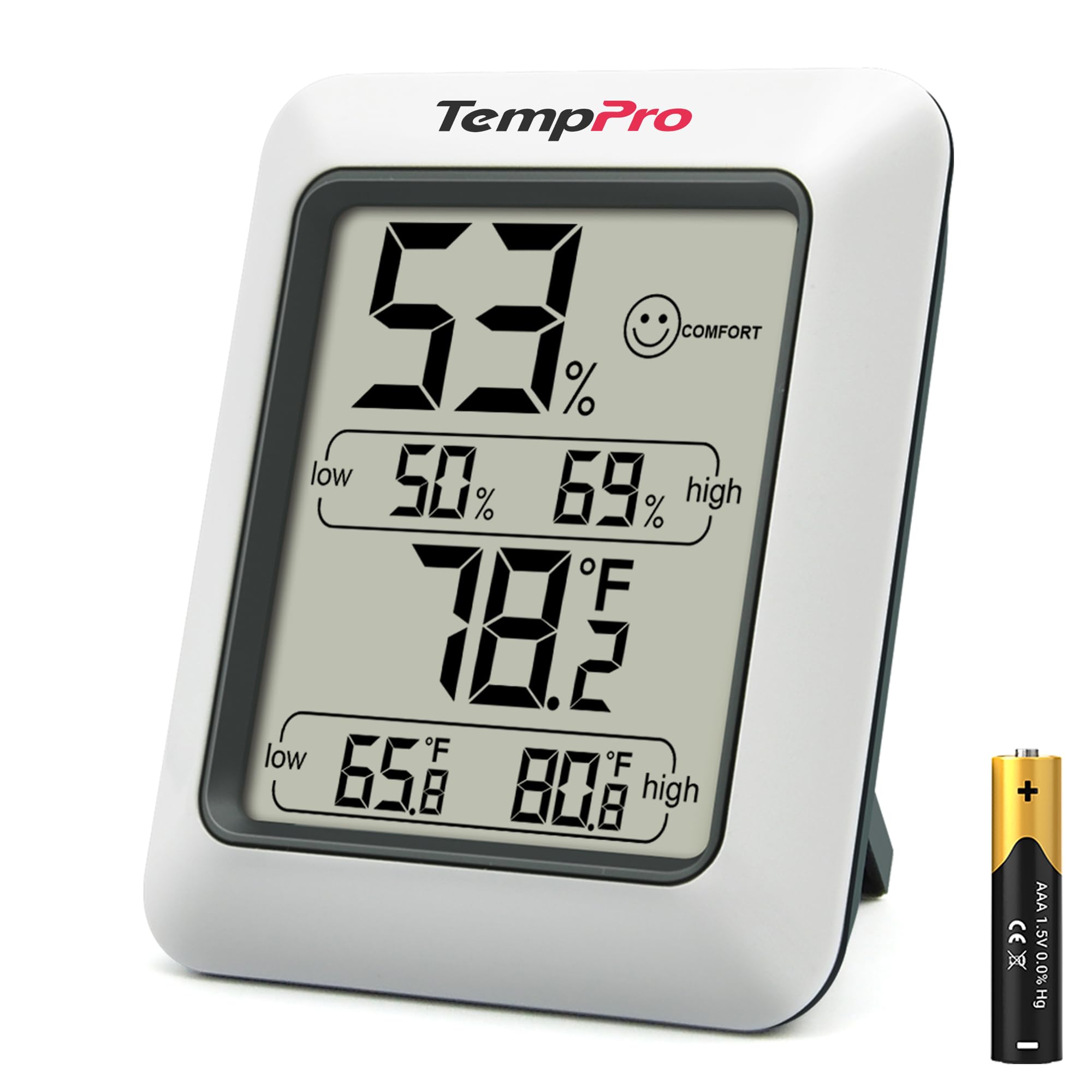 TempPro TP50 Digital Hygrometer Indoor Thermometer Room Thermometer an — Side-by-side comparison of top picks in this category