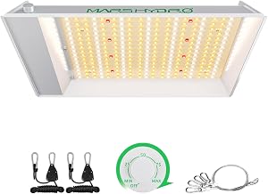 MARS HYDRO TS600 100W Upgraded Dimmable LED Grow Light, Full Spectrum Growing Lamp with Ne