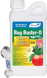 Monterey Bug Buster-O 16 oz – Rapid Knockdown & Kill of Over 100 Listed Plant Pests –