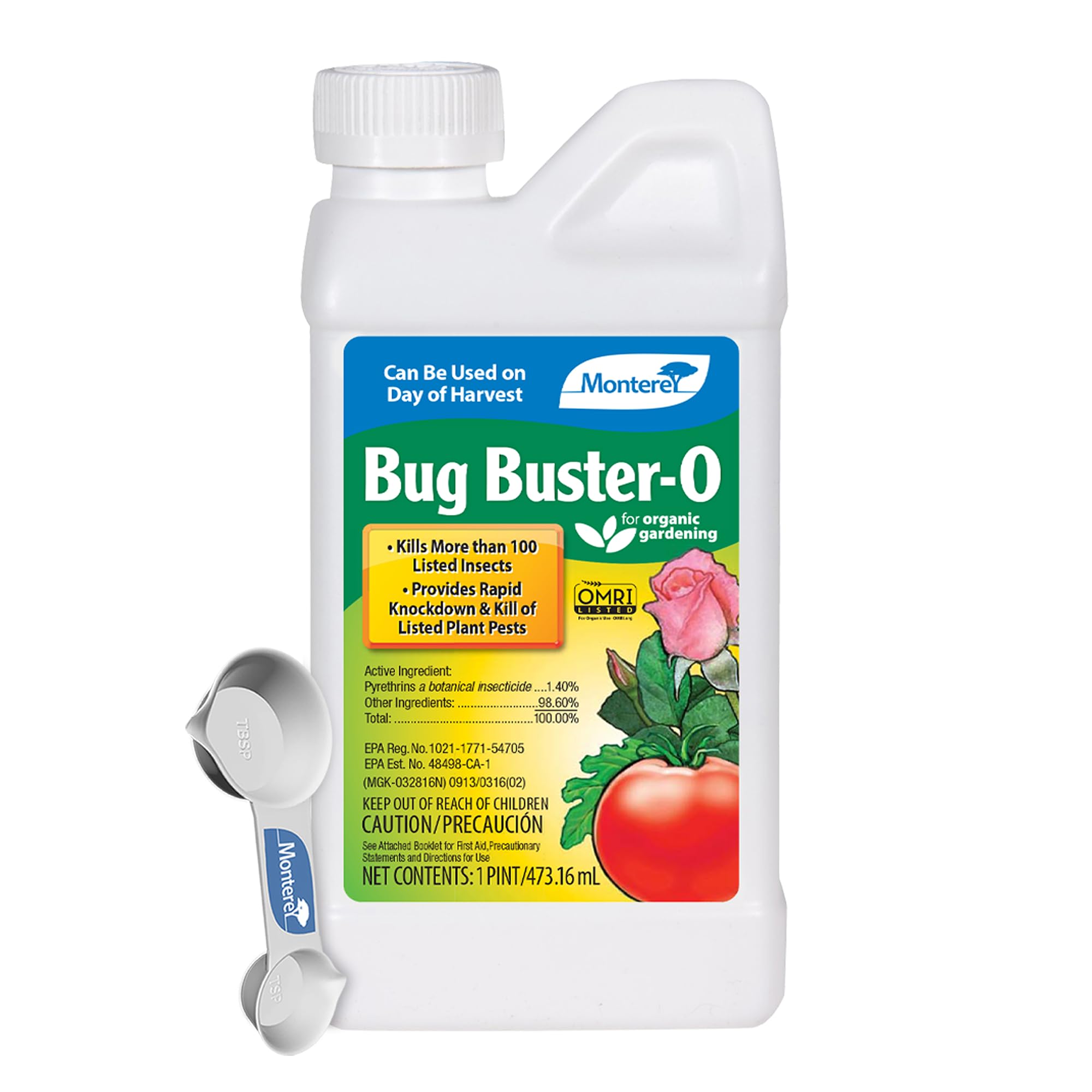 Monterey Bug Buster-O 16 oz – Rapid Knockdown & Kill of Over 100 Liste — Real-world performance testing in action
