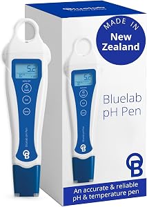 Bluelab pH Pen - ± 0.1 pH Accurate, Durable Double Junction Probe, Waterproof & Floats, Au