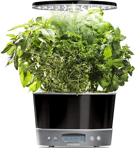 AeroGarden Harvest Elite 360 Indoor Garden Hydroponic System with LED — Manufacturer product photo — aerogarden harvest 360 revie